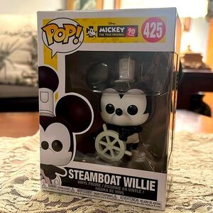 🐭 Disney Mickey Mouse Steamboat Willie 425 Funko Pop